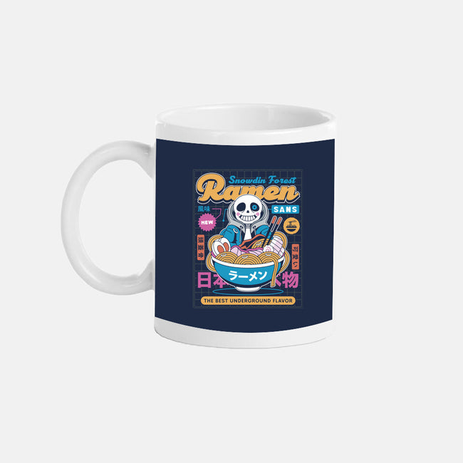 Snowdin Forest Ramen Aesthetic-None-Mug-Drinkware-LAGELANTEE