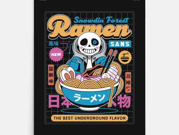Snowdin Forest Ramen Aesthetic