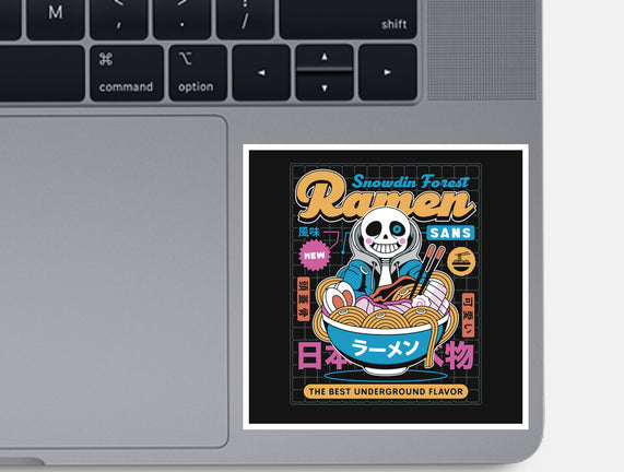 Snowdin Forest Ramen Aesthetic