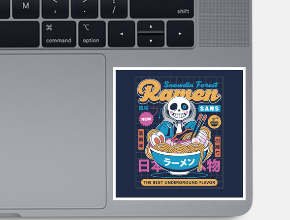 Snowdin Forest Ramen Aesthetic