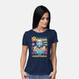 Snowdin Forest Ramen Aesthetic-Womens-Basic-Tee-LAGELANTEE