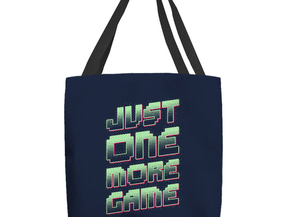 Just One More Game