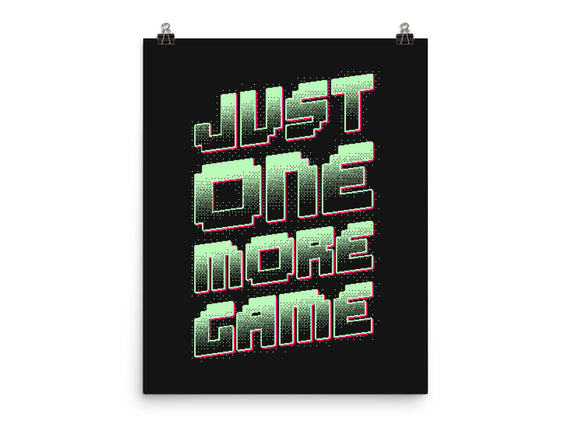 Just One More Game