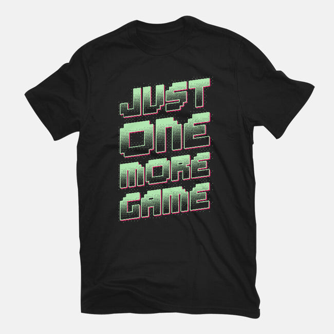 Just One More Game-Womens-Basic-Tee-XYZ Studio