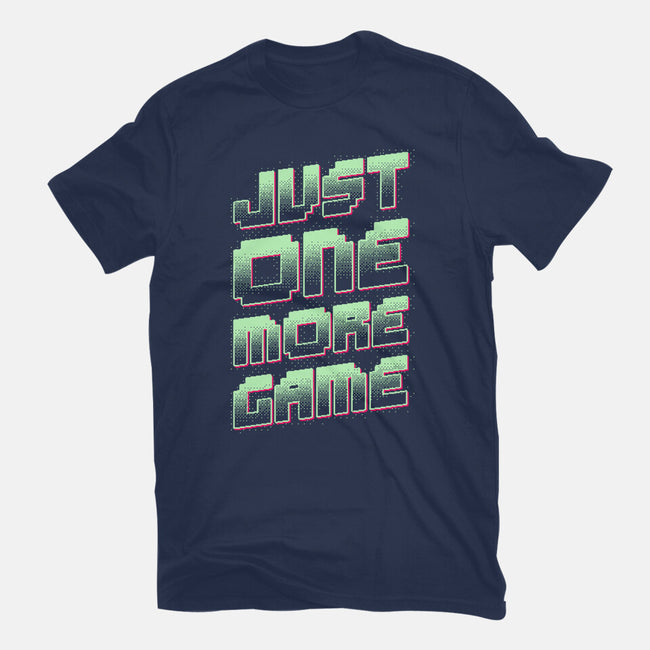 Just One More Game-Womens-Basic-Tee-XYZ Studio