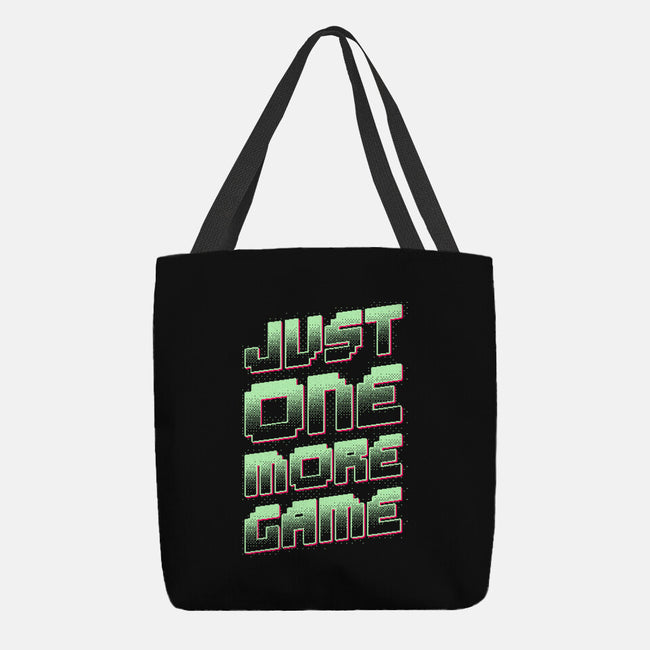 Just One More Game-None-Basic Tote-Bag-XYZ Studio
