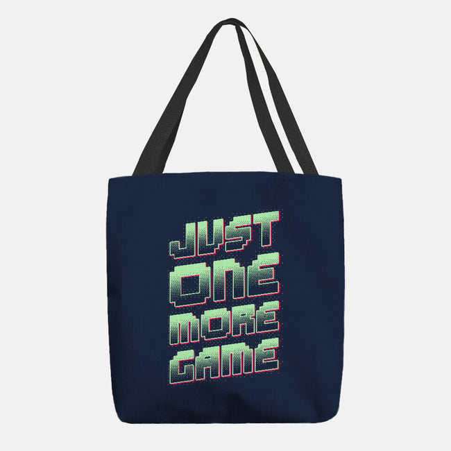 Just One More Game-None-Basic Tote-Bag-XYZ Studio