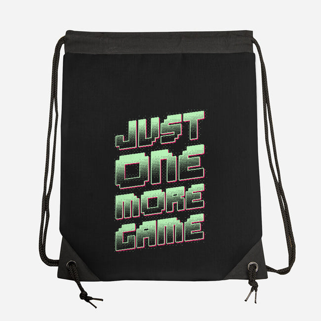 Just One More Game-None-Drawstring-Bag-XYZ Studio