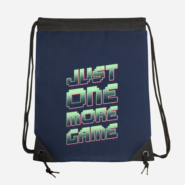 Just One More Game-None-Drawstring-Bag-XYZ Studio