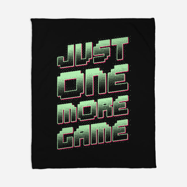 Just One More Game-None-Fleece-Blanket-XYZ Studio