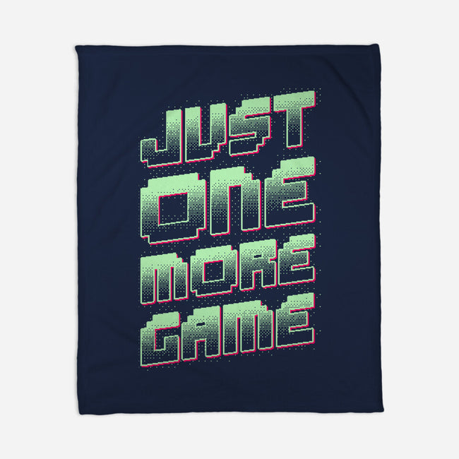 Just One More Game-None-Fleece-Blanket-XYZ Studio