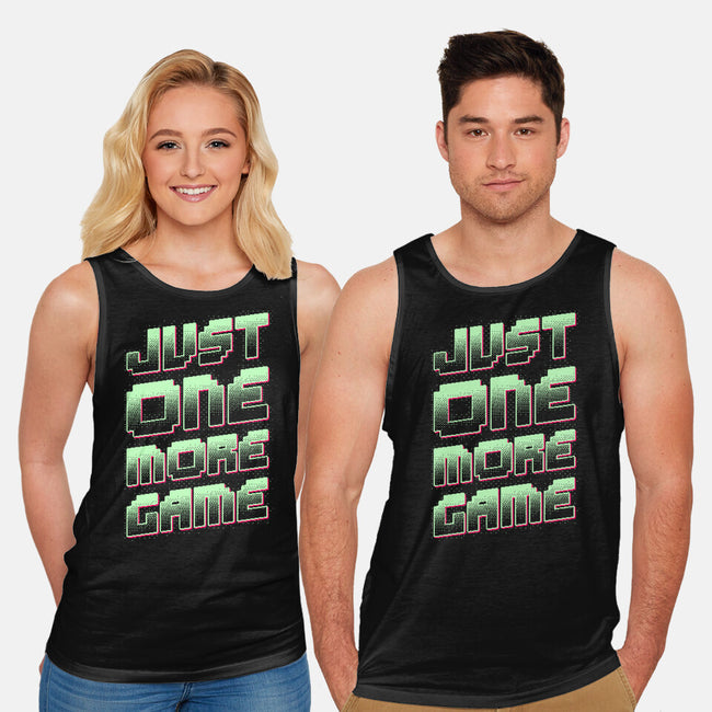Just One More Game-Unisex-Basic-Tank-XYZ Studio