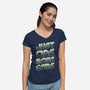 Just One More Game-Womens-V-Neck-Tee-XYZ Studio