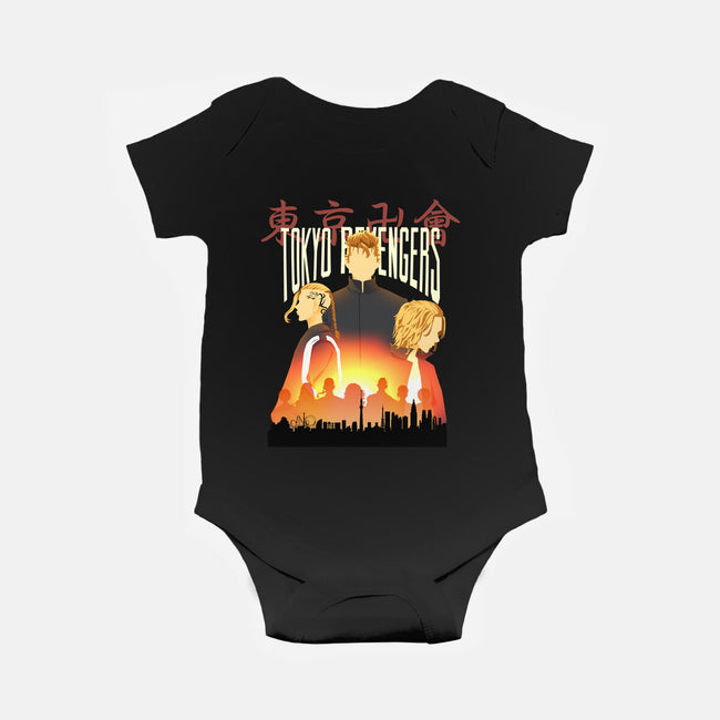Tokyo Revengers-Baby-Basic-Onesie-Afire