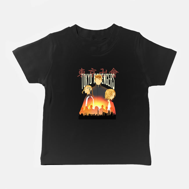 Tokyo Revengers-Baby-Basic-Tee-Afire