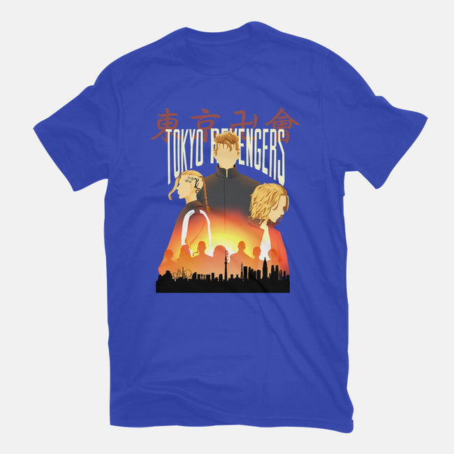 Tokyo Revengers-Mens-Heavyweight-Tee-Afire