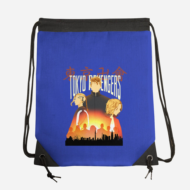 Tokyo Revengers-None-Drawstring-Bag-Afire