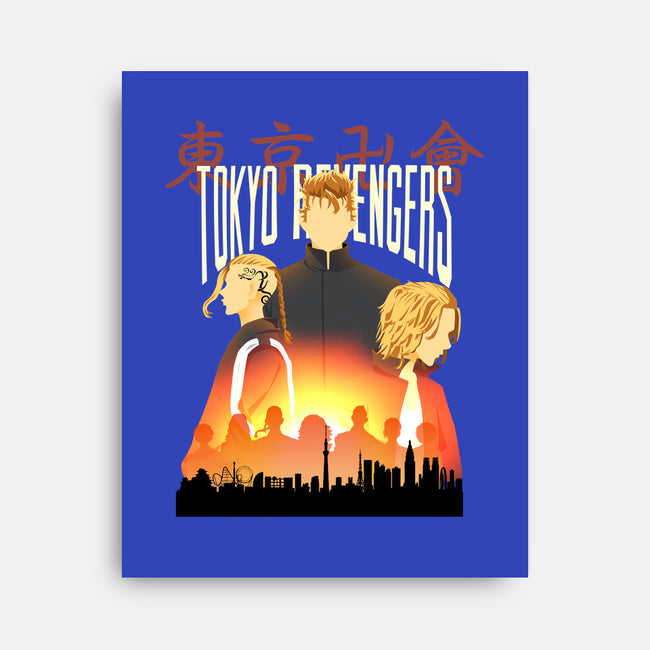 Tokyo Revengers-None-Stretched-Canvas-Afire