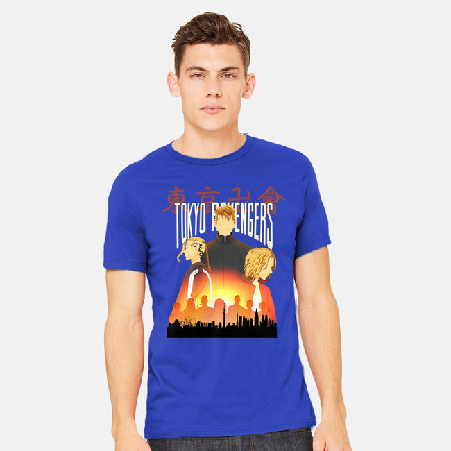Tokyo Revengers-Mens-Heavyweight-Tee-Afire