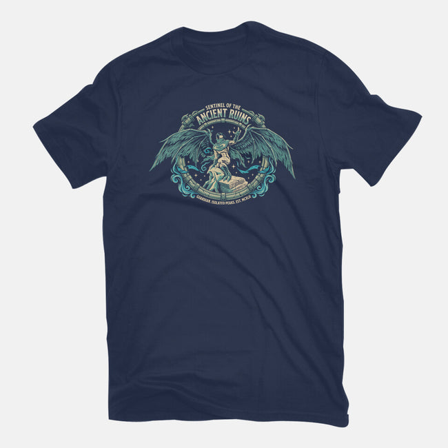 Sentinel Of The Ancient Ruins-Mens-Heavyweight-Tee-Diego Gurgell