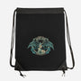 Sentinel Of The Ancient Ruins-None-Drawstring-Bag-Diego Gurgell