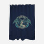 Sentinel Of The Ancient Ruins-None-Polyester-Shower Curtain-Diego Gurgell