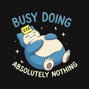 Doing Absolutely Nothing