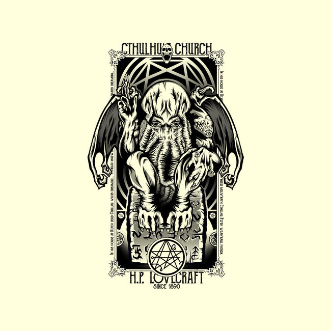 In His House Cthulhu Waits Dreaming-None-Matte-Poster-Fearcheck