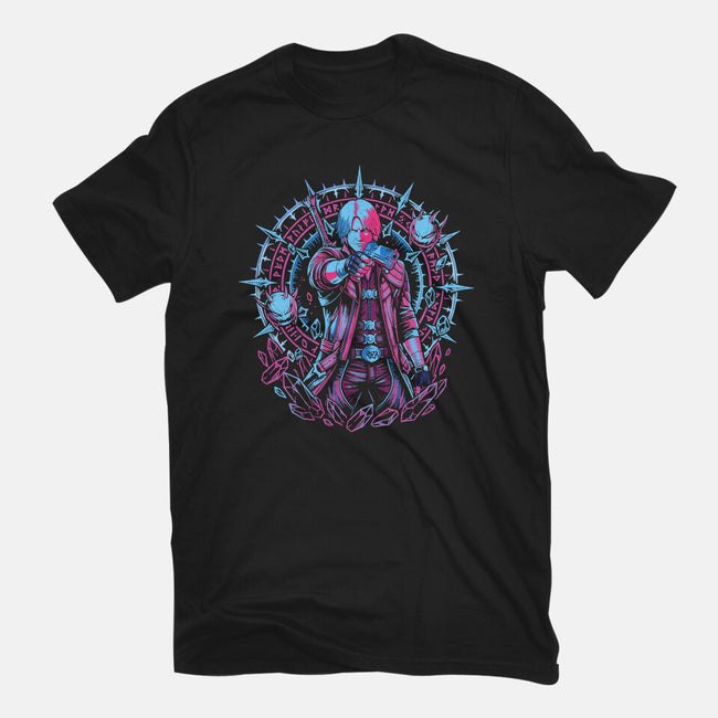 Demons Cry Too-Womens-Basic-Tee-Diego Gurgell