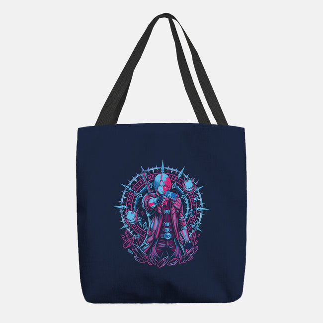 Demons Cry Too-None-Basic Tote-Bag-Diego Gurgell