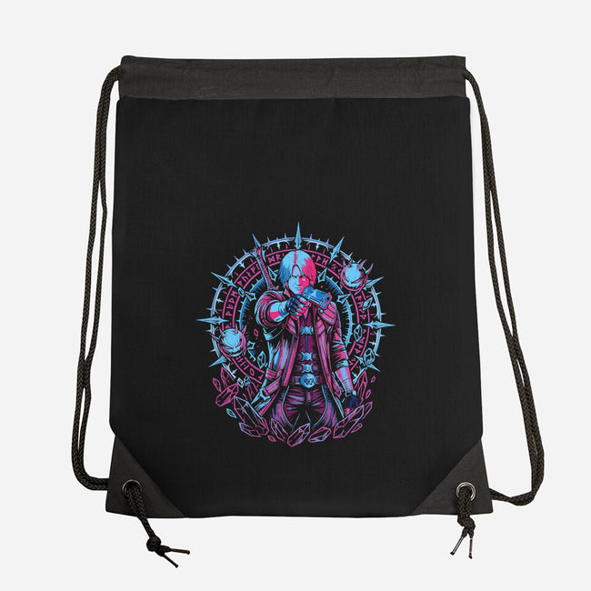Demons Cry Too-None-Drawstring-Bag-Diego Gurgell
