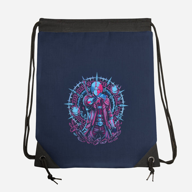Demons Cry Too-None-Drawstring-Bag-Diego Gurgell