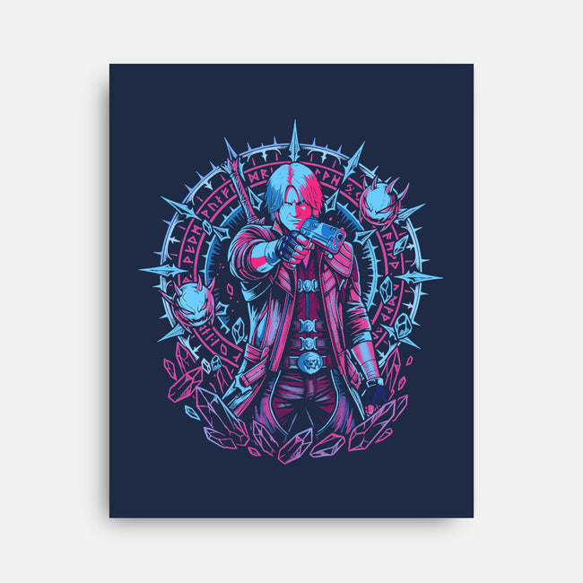 Demons Cry Too-None-Stretched-Canvas-Diego Gurgell