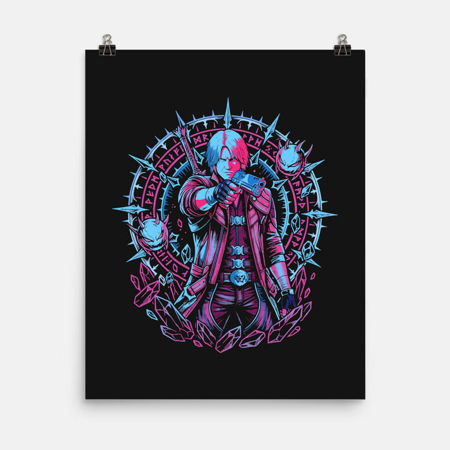 Demons Cry Too-None-Matte-Poster-Diego Gurgell