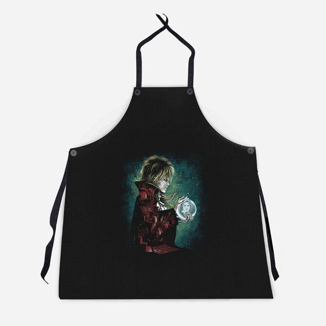 Inside Labyrinth-Unisex-Kitchen-Apron-zascanauta