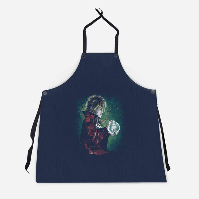 Inside Labyrinth-Unisex-Kitchen-Apron-zascanauta