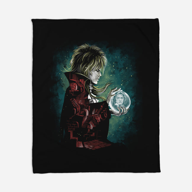 Inside Labyrinth-None-Fleece-Blanket-zascanauta