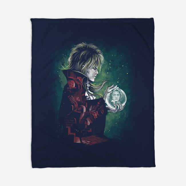 Inside Labyrinth-None-Fleece-Blanket-zascanauta