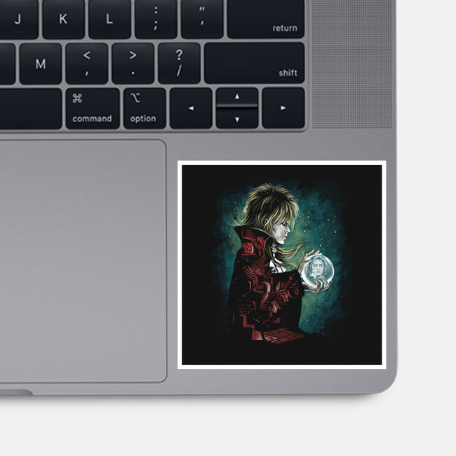 Inside Labyrinth-None-Glossy-Sticker-zascanauta