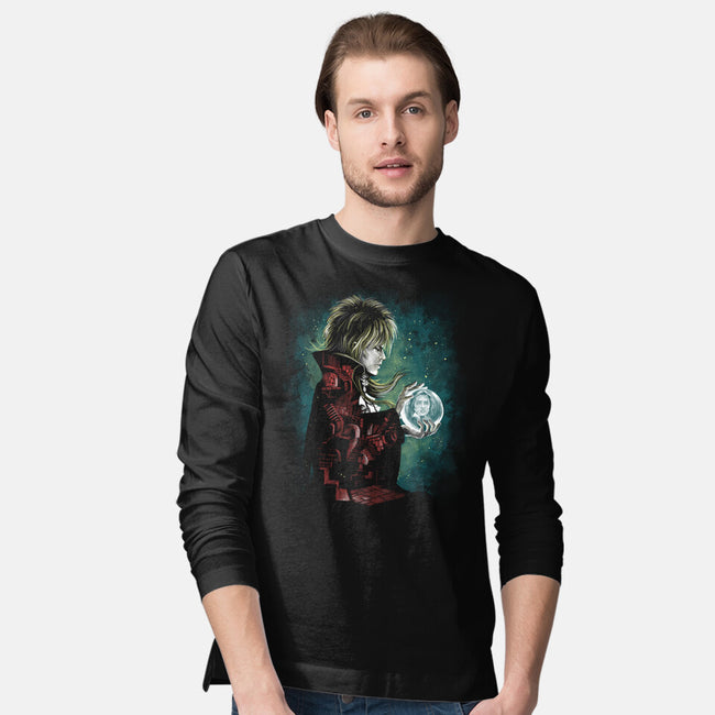 Inside Labyrinth-Mens-Long Sleeved-Tee-zascanauta
