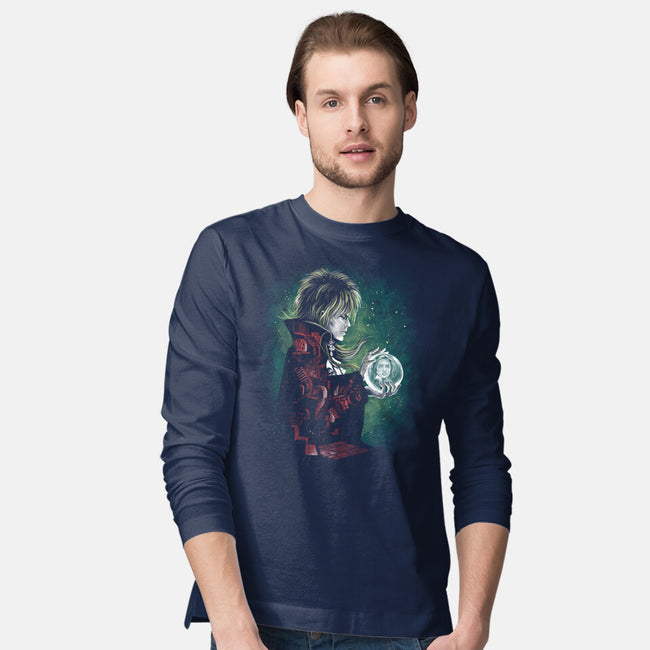 Inside Labyrinth-Mens-Long Sleeved-Tee-zascanauta