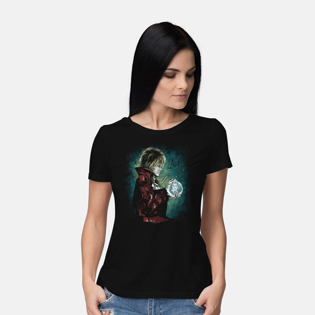 Inside Labyrinth-Womens-Basic-Tee-zascanauta