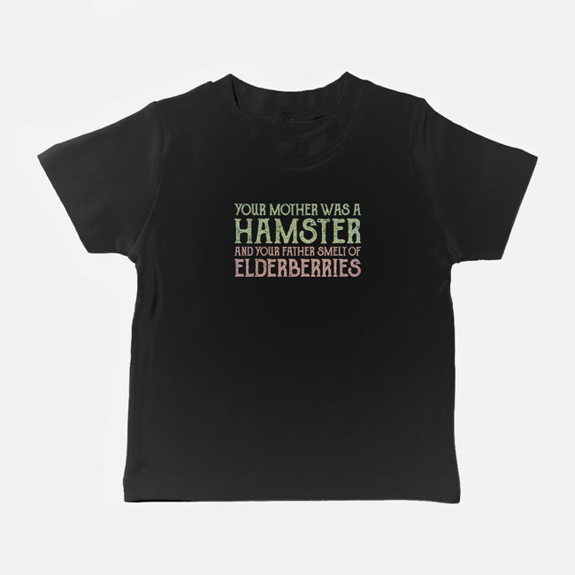 Questionable Heritage-Baby-Basic-Tee-kg07