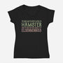 Questionable Heritage-Womens-V-Neck-Tee-kg07
