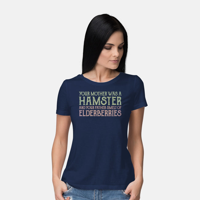 Questionable Heritage-Womens-Basic-Tee-kg07