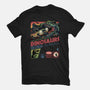 The World Of Dinosaurs-Womens-Basic-Tee-glitchygorilla