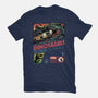 The World Of Dinosaurs-Mens-Basic-Tee-glitchygorilla