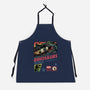 The World Of Dinosaurs-Unisex-Kitchen-Apron-glitchygorilla
