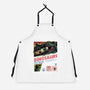 The World Of Dinosaurs-Unisex-Kitchen-Apron-glitchygorilla