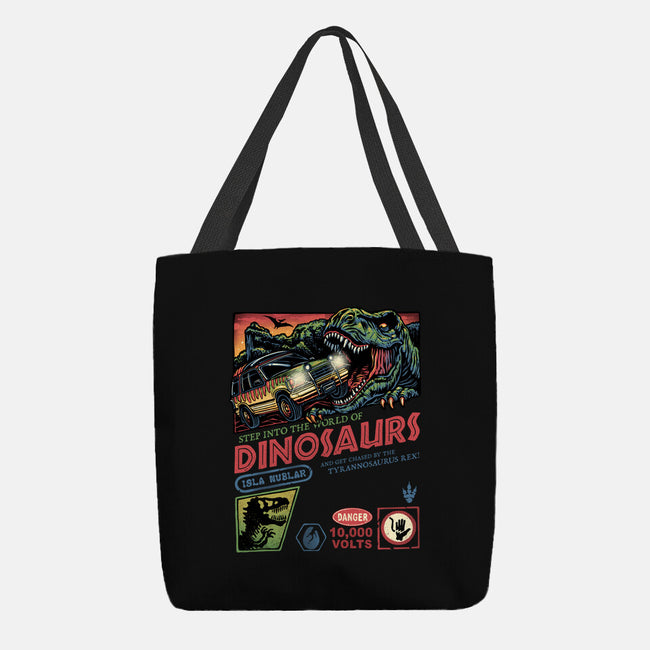 The World Of Dinosaurs-None-Basic Tote-Bag-glitchygorilla